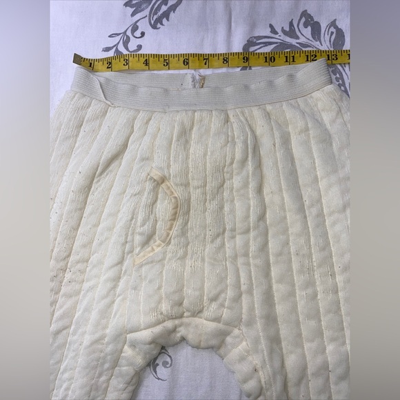 Vintage 1960s IC Penny Pullover
Thermal Insulated Crewneck Top
&Bottom Small - Picture 4 of 10